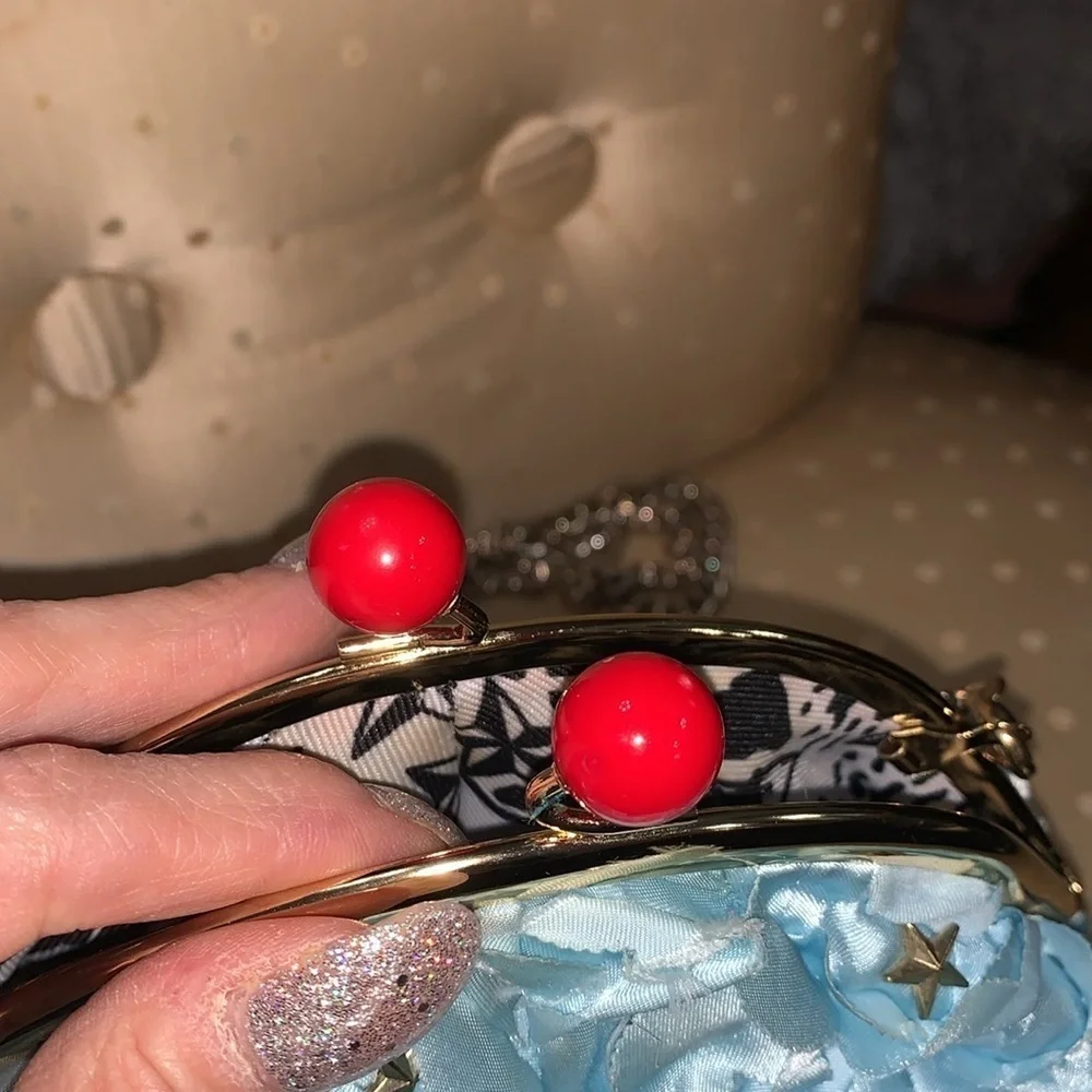 Betsy Johnson, rare ice cream cone Crossbody bag - Picture 9 of 10